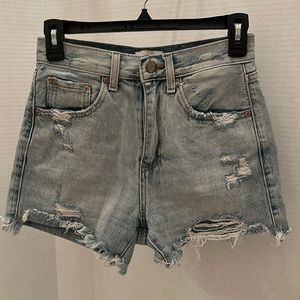 Denim shorts by Pistola size 24.